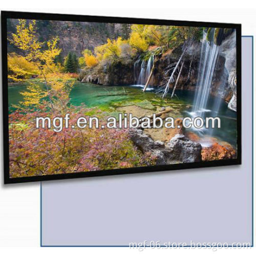 3D Fixed Frame Projector Screen Film for Home Theatre Use for Sale